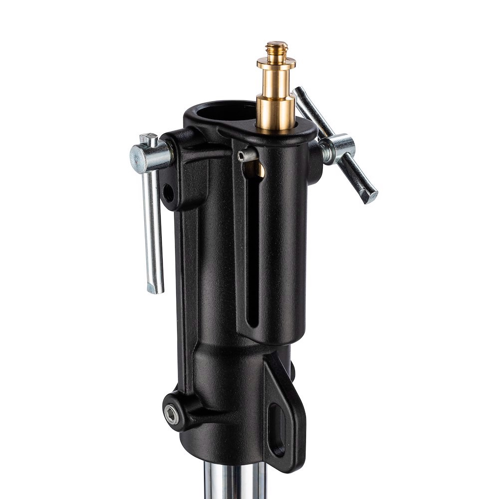 Manfrotto 142CS Stativ-Verläng. 2-tlg. Silber 3