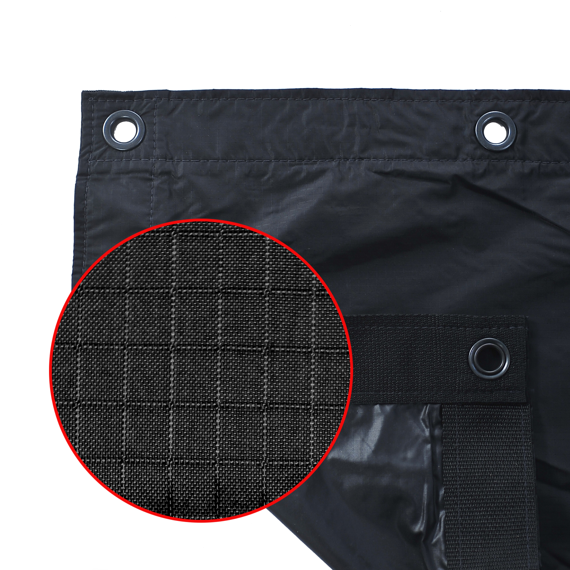 TRP Worldwide 08' x 08' Grid Cloth Full Black (Silent) TRP Worldwide 08' x 08' Grid Cloth Full Black (Silent)
