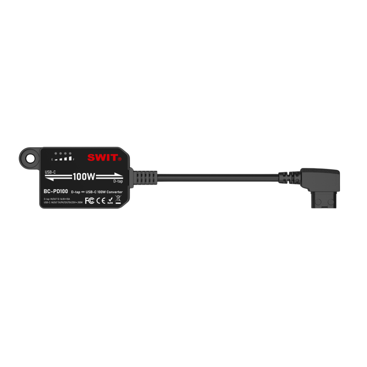 SWIT BC-PD100  D-tap to USB-C 100W Bi-directional