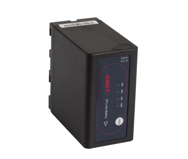 SWIT S-8972 47Wh F-type DV Akku mit  DC-pole in/output NP-F mount SWIT S-8972 47Wh F-type DV Akku mit  DC-pole in/output NP-F mount