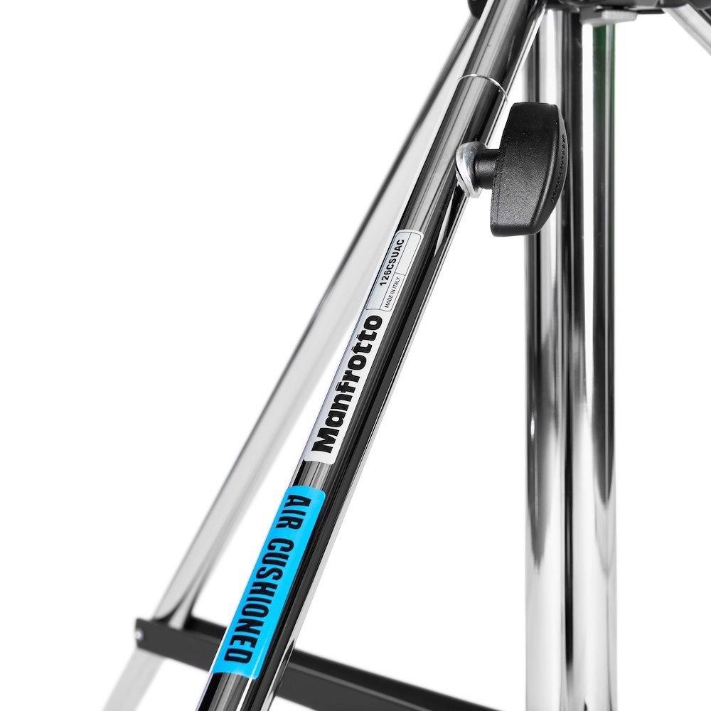 Manfrotto 126CSUAC Stativ Heavy Duty Silber mit Luftfederung 4