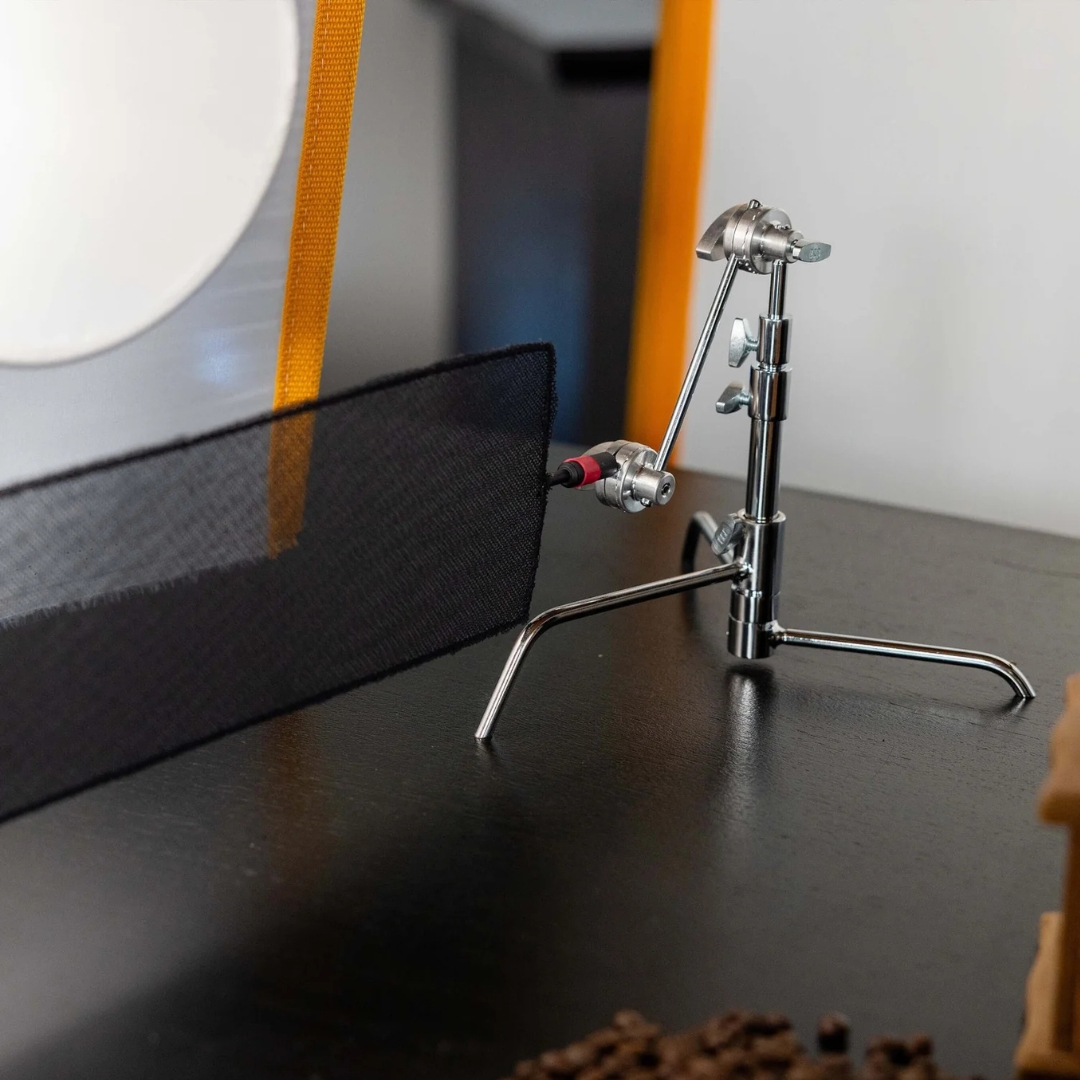 Matthews 5" Pocket C-Stand mit 1/4"-20 Adapter 17