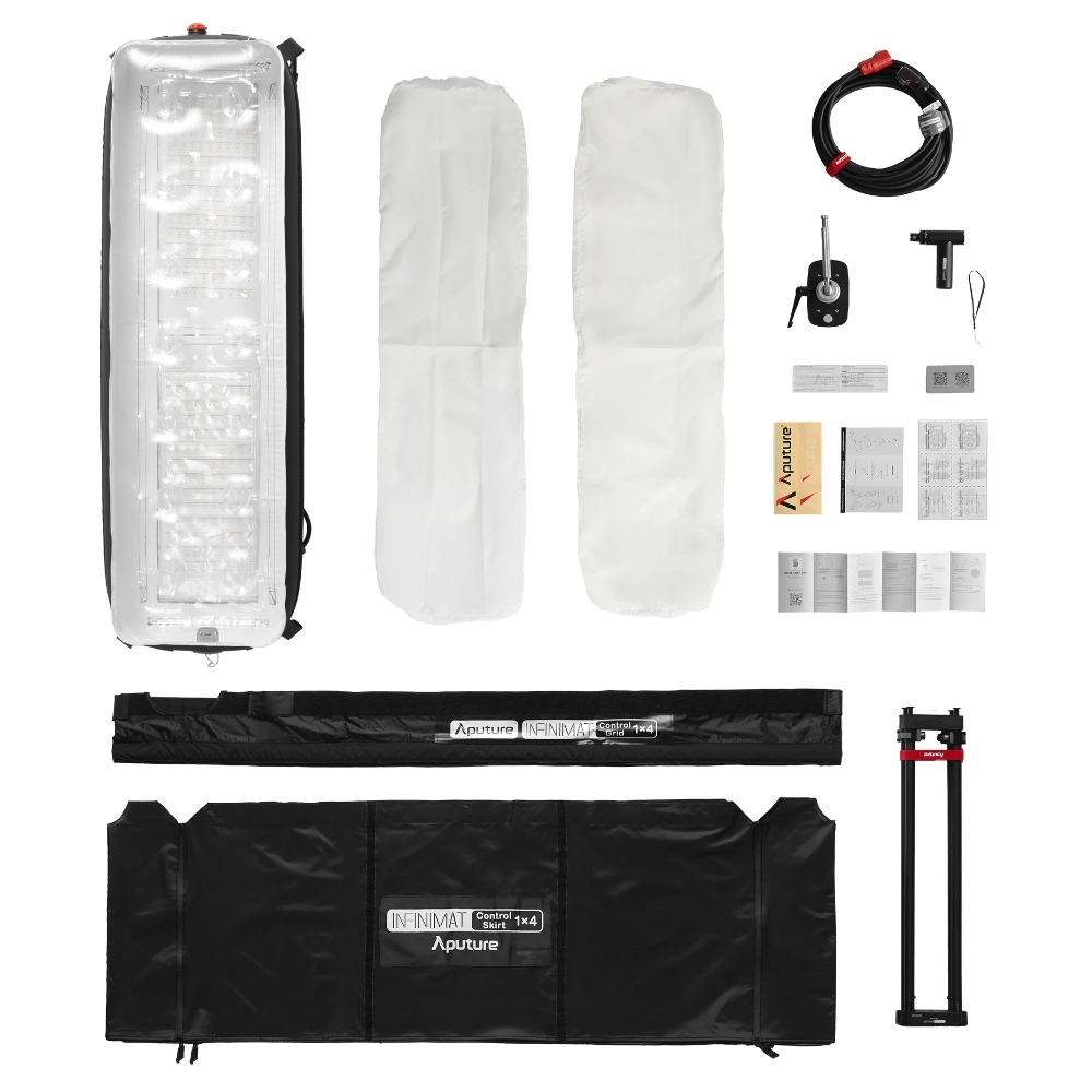 Aputure INFINIMAT LED & Clear Softbox Pack 1x4