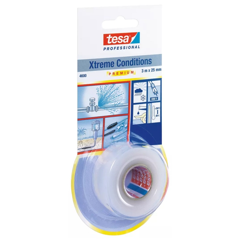 Tesa Xtreme Reparaturband 3 Meter x 25mm (transparent)