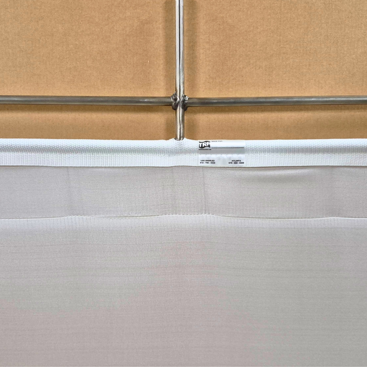 TRP Worldwide 48" x 48" (122 x 122cm) China Silk White (mit Naht!) 5