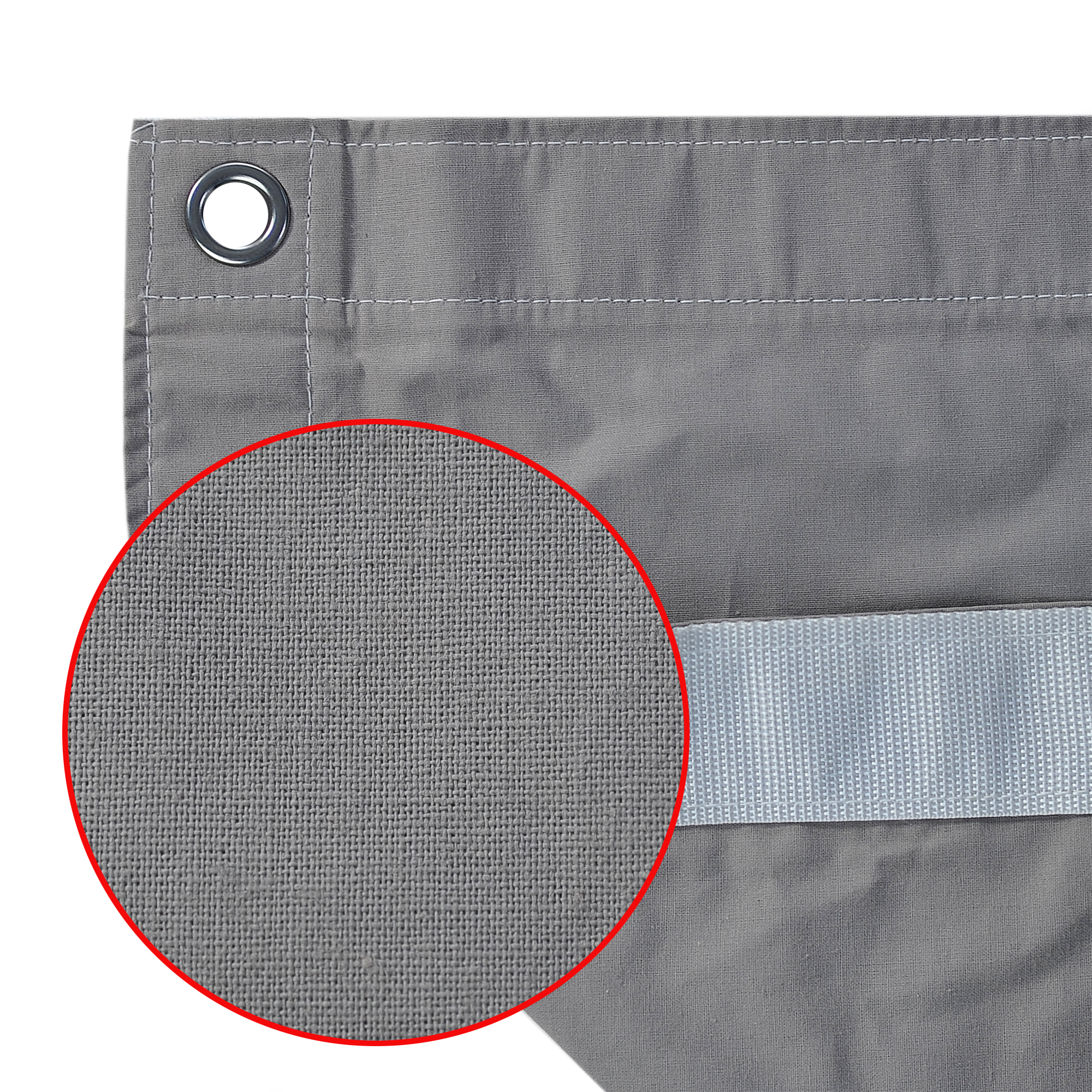 TRP Worldwide 12' x 12' Muslin Night Grey