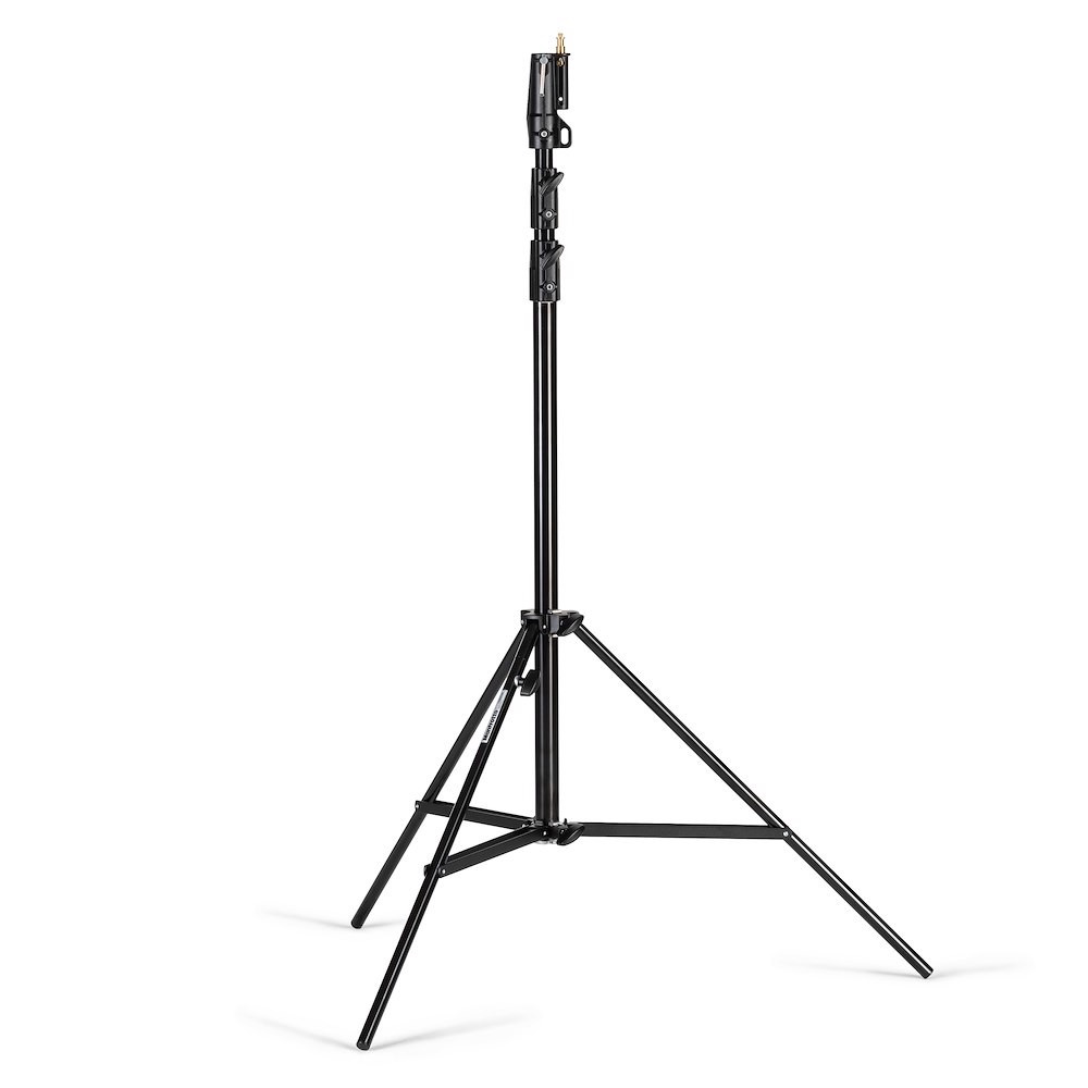 Manfrotto 126BSUAC Stativ Heavy Duty Schwarz mit Luftfederung Manfrotto 126BSUAC Stativ Heavy Duty Schwarz mit Luftfederung