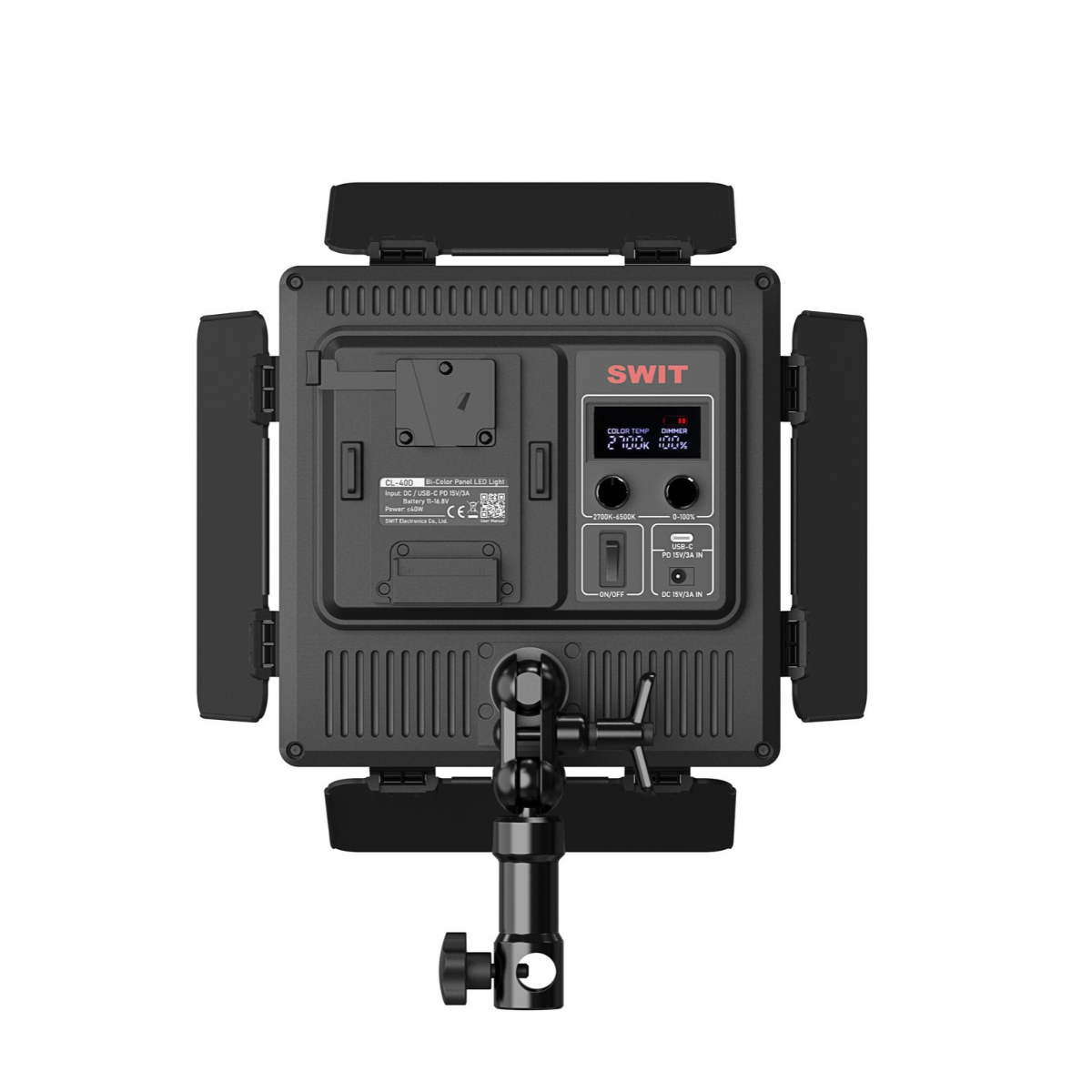 SWIT CL-40D  40W Ultra Portable Bi-color Panel Light