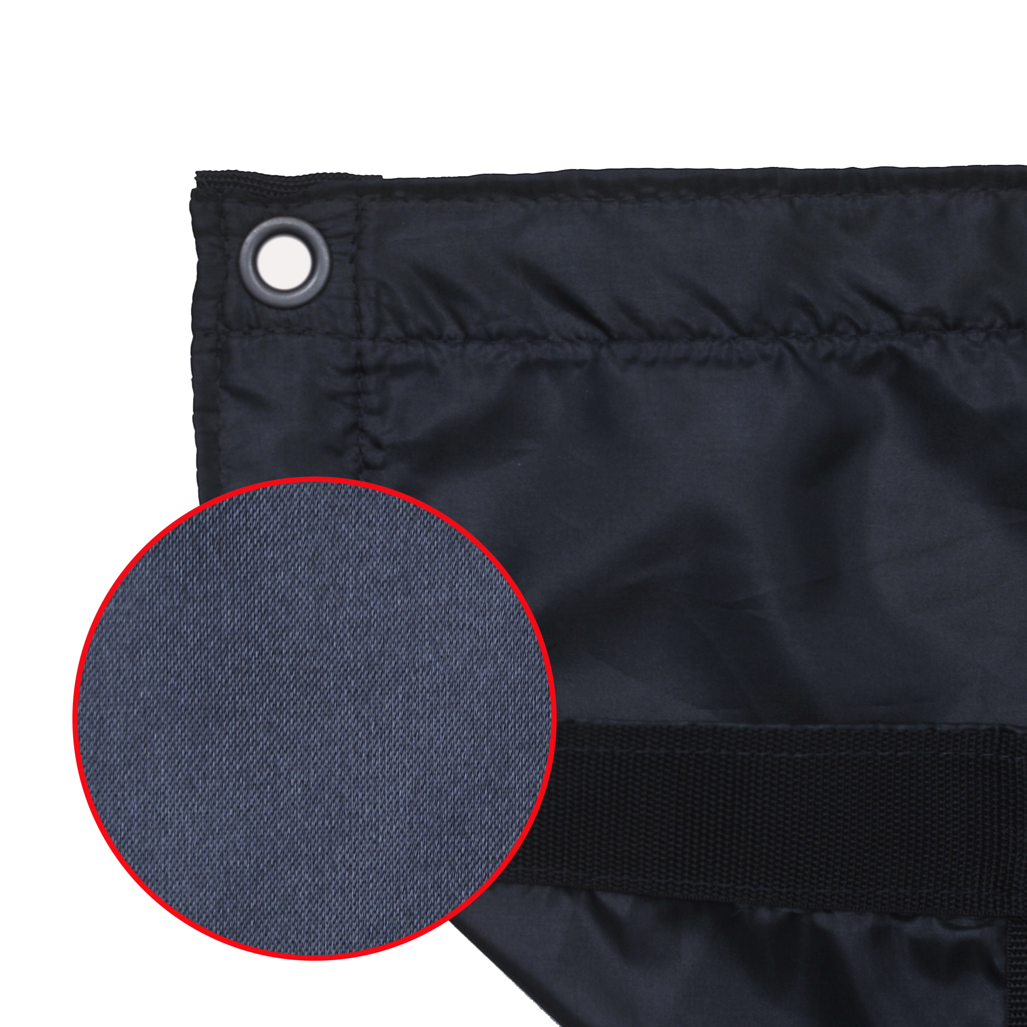 TRP Worldwide 12' x 12' China Silk Black TRP Worldwide 12' x 12' China Silk Black