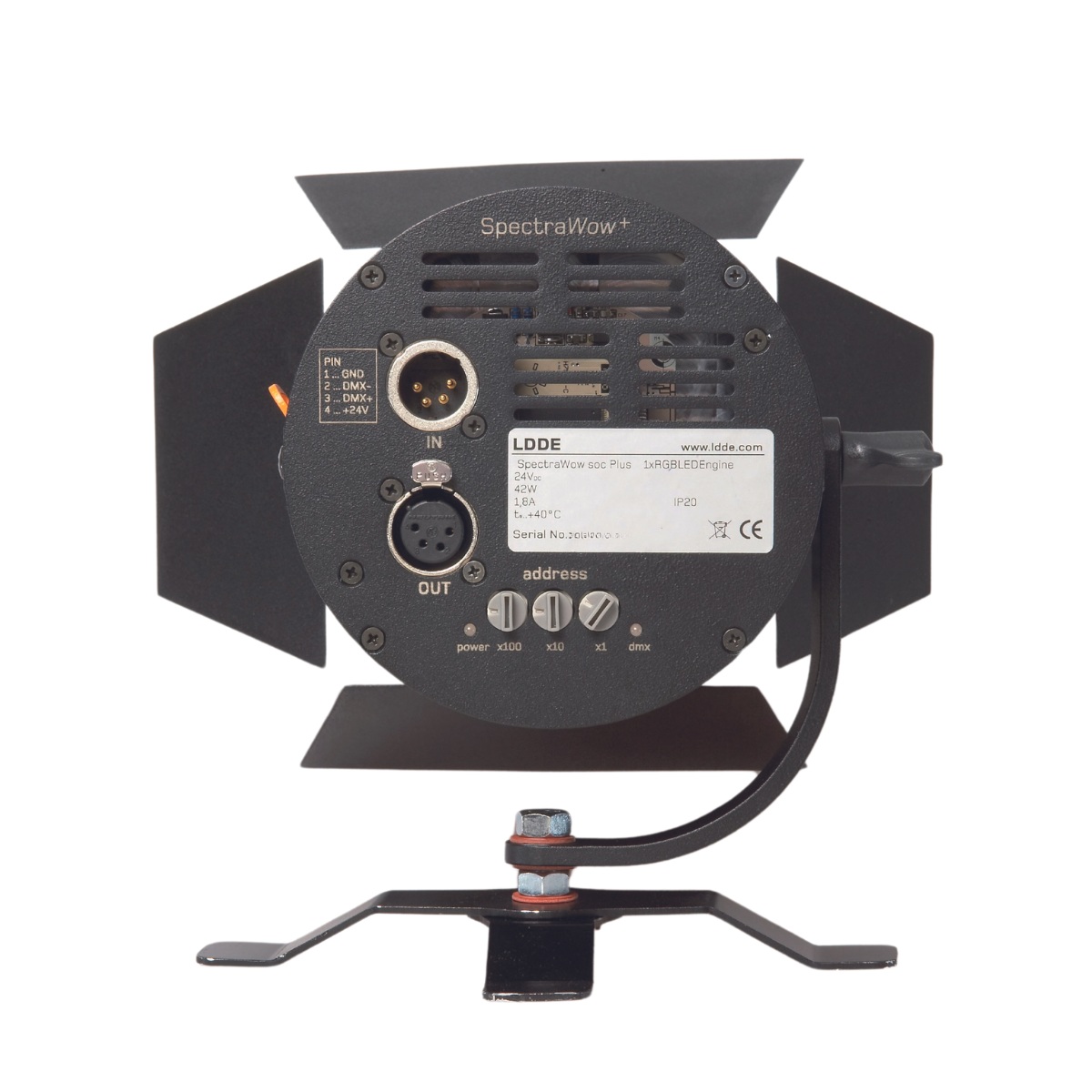 LDDE SpectraWow+ SW-40W RGB schwarz  2