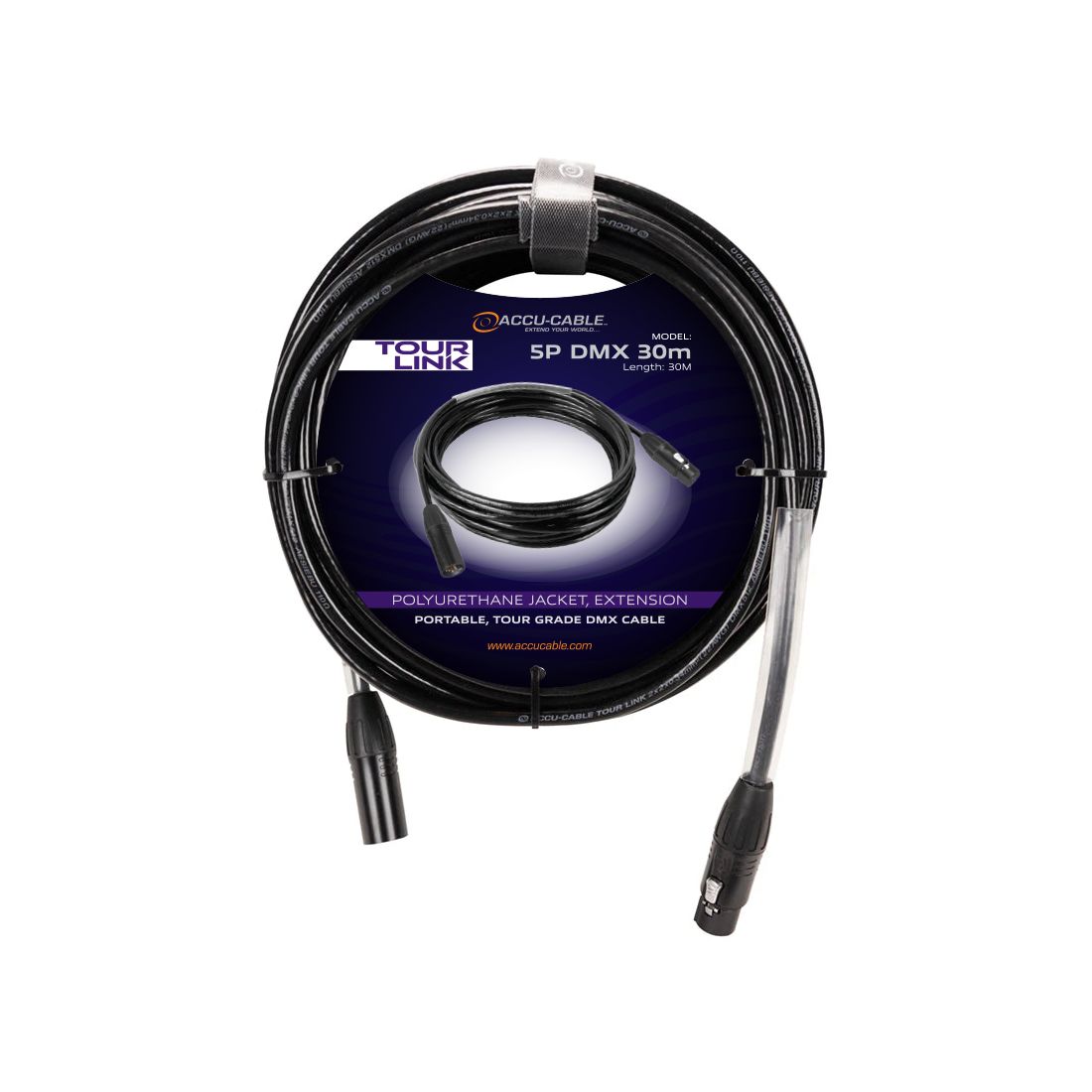 Accu-Cable Tour Link 5P DMX-Cable 5pol.