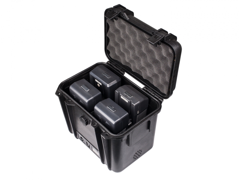 SWIT S-4010 4-Battery Power Station mit 2x12V Output 3