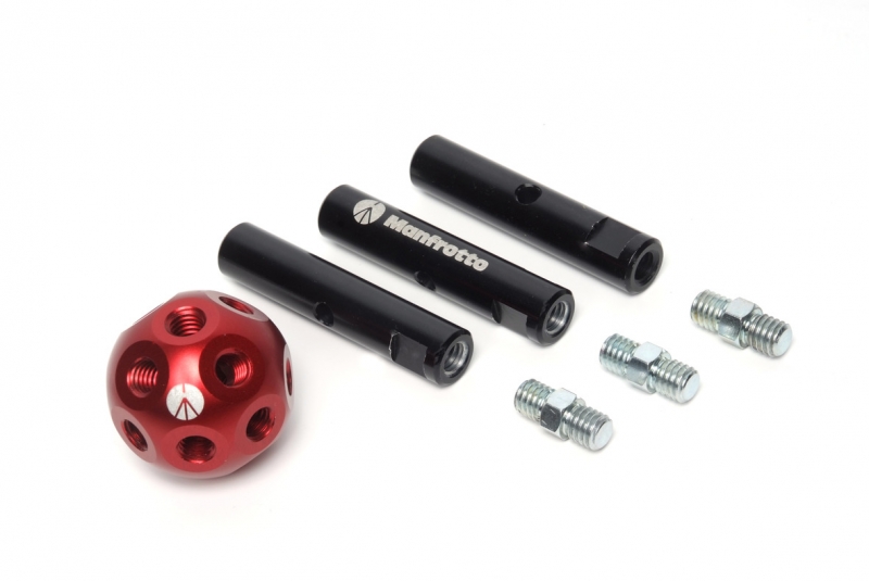 Manfrotto MSY0590A Dado Kit, 3 Rohre