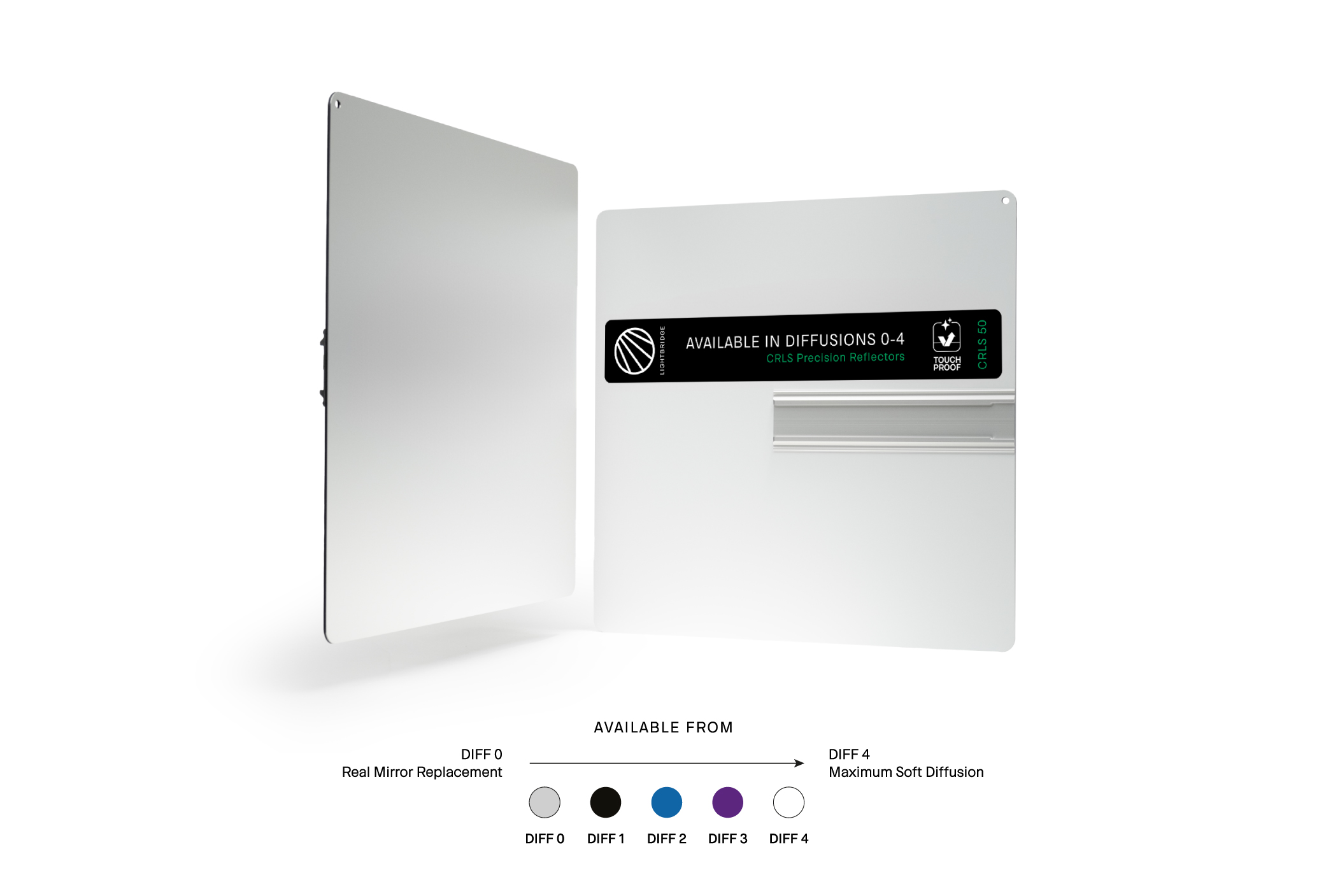 Lightbridge 50x50 Diff 2 (Gen2) NO Sleeve - Touchproof