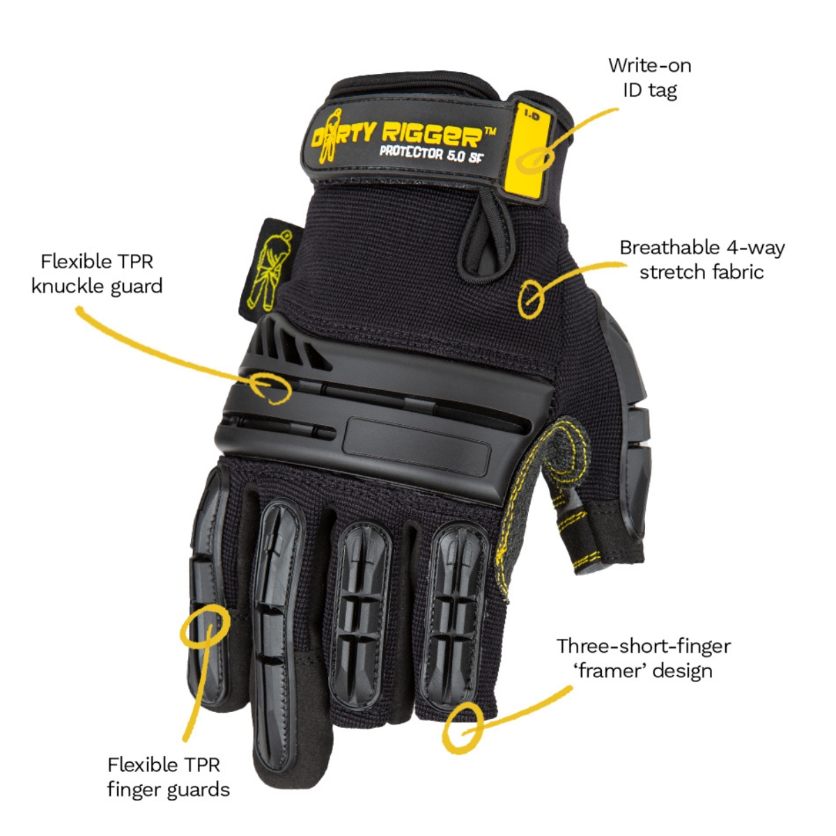 Dirty Rigger Protector™ 5.0 SF Glove – Framer 3
