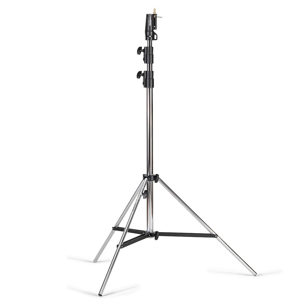 Manfrotto 126CSU Stativ Heavy Duty Silber