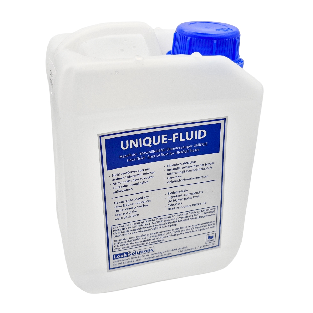 Look Unique Hazer Fluid 2-Liter Kanister