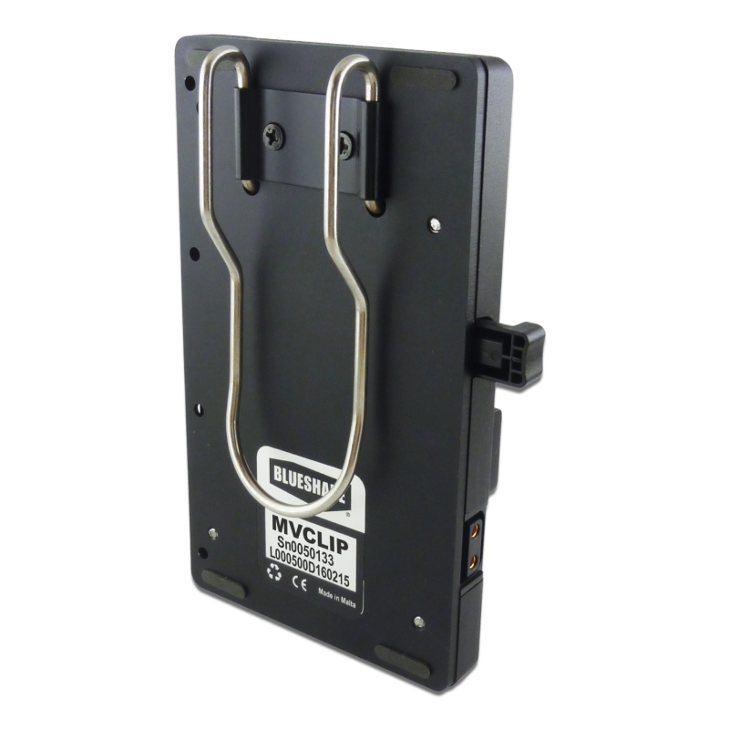 Blueshape MV CLIP Backplate Adapter mit Gürtelclip 3