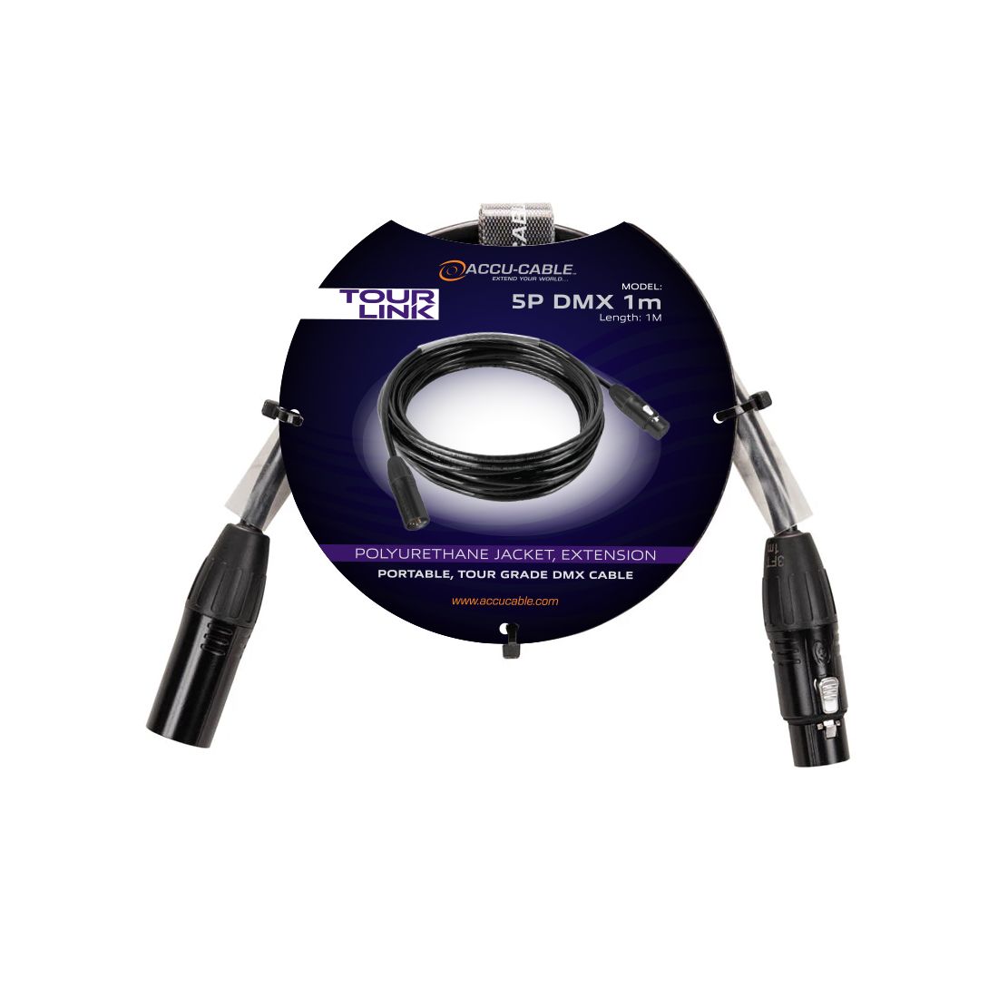 Accu-Cable Tour Link 5P DMX-Cable 5pol.