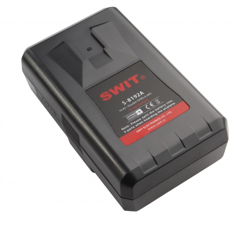 SWIT S-8192A Gold-Mount Akku total 184Wh Air friendly IATA-complied Battery SWIT S-8192A Gold-Mount Akku total 184Wh Air friendly IATA-complied Battery
