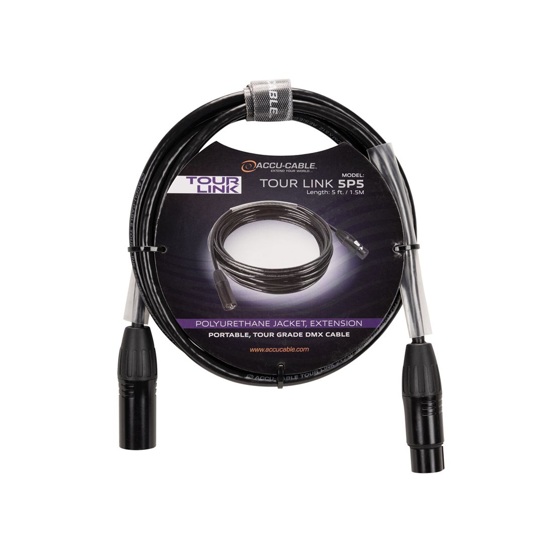 Accu-Cable Tour Link 5P DMX-Cable 5pol.