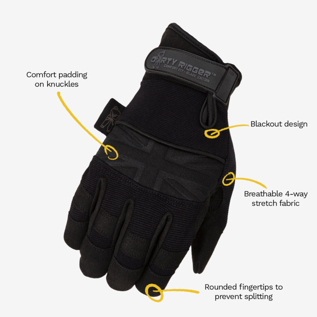 Dirty Rigger Comfort Fit™ – BLACK Edition 4