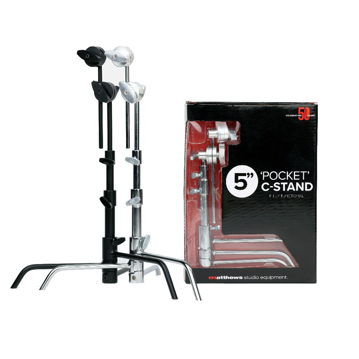 Matthews 5" Pocket C-Stand BOGO Kit