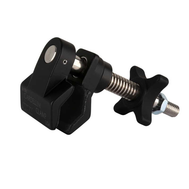 Cardellini Mini Cardellini Mic. Mount Clamp, Black (MMCB)