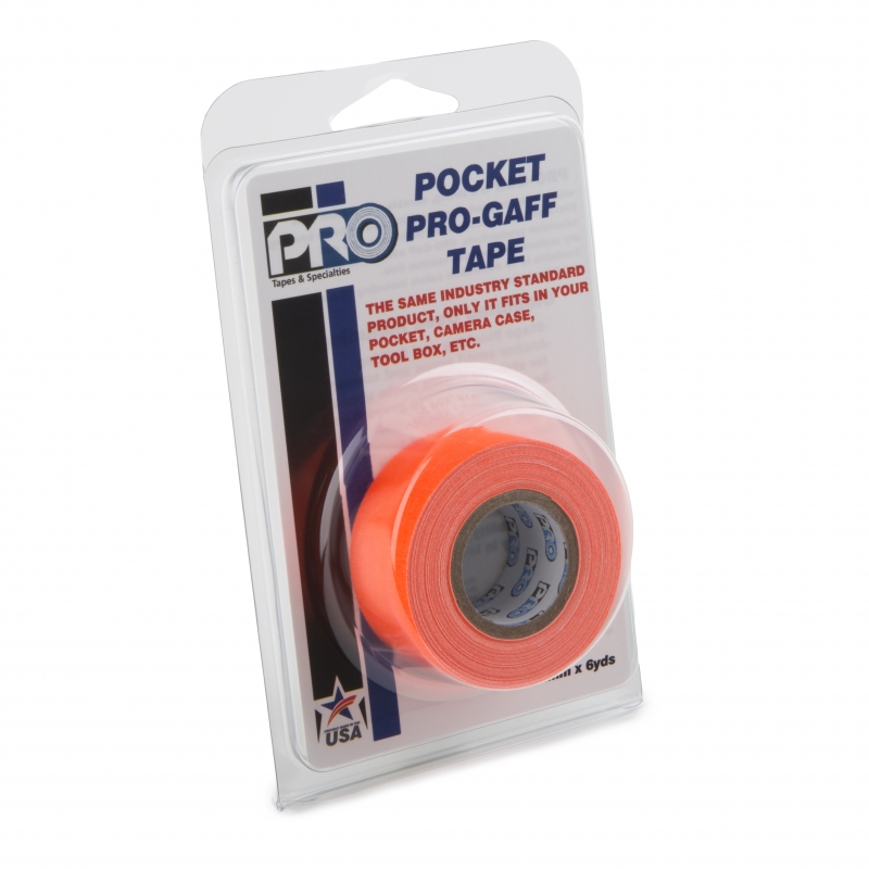 Pro Gaff™ Mini Gaffer Schwarzlichttape 24mm x 5.4 Meter 3