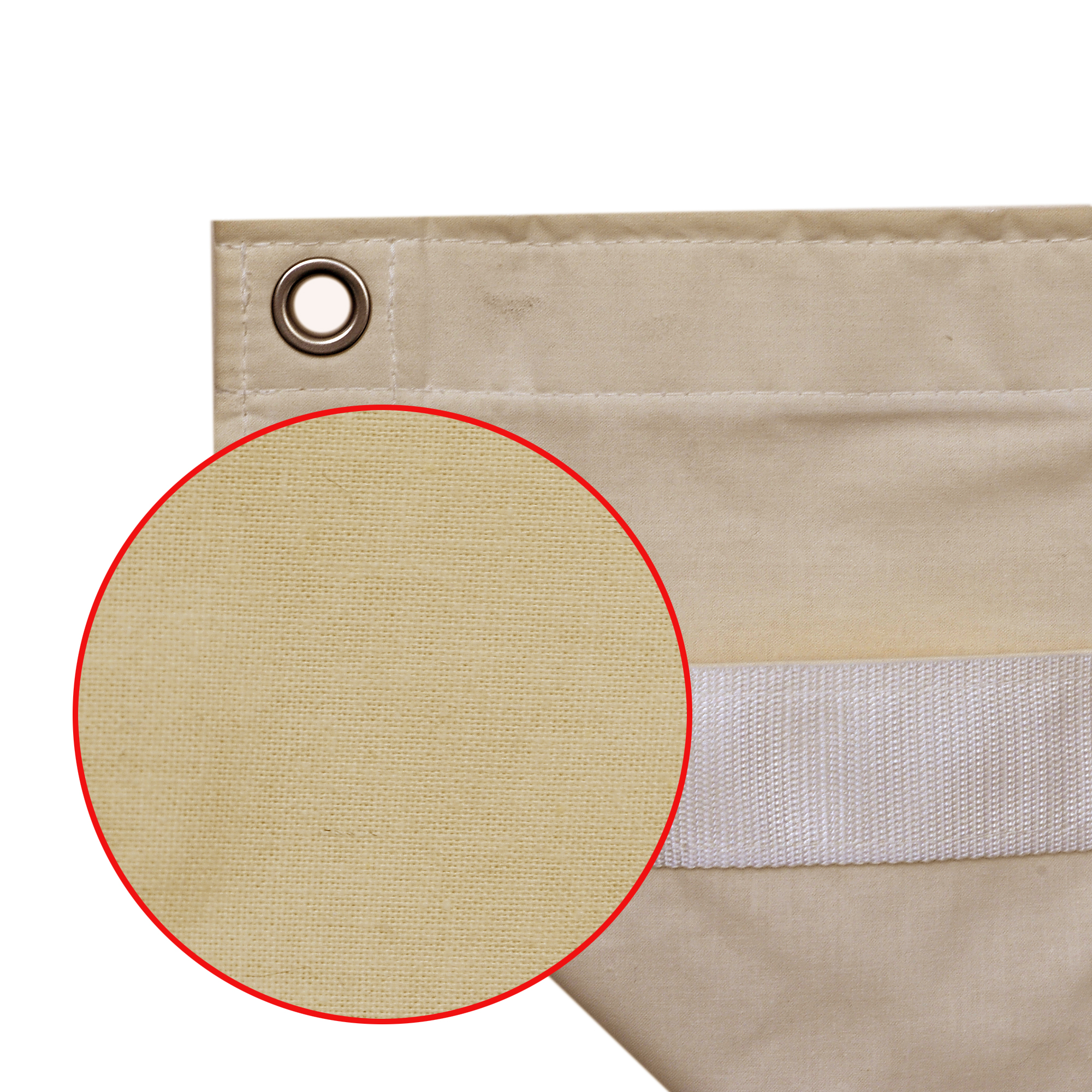 TRP 04´ x 04´ (121x121cm) Muslin Unbleached