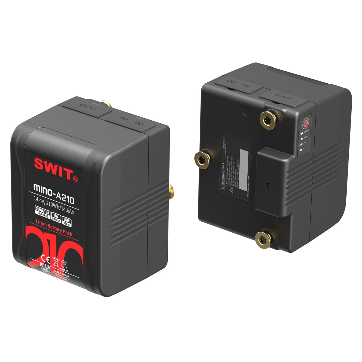 SWIT Mino-A210 210Wh Pocket Gold Mount Battery Pack