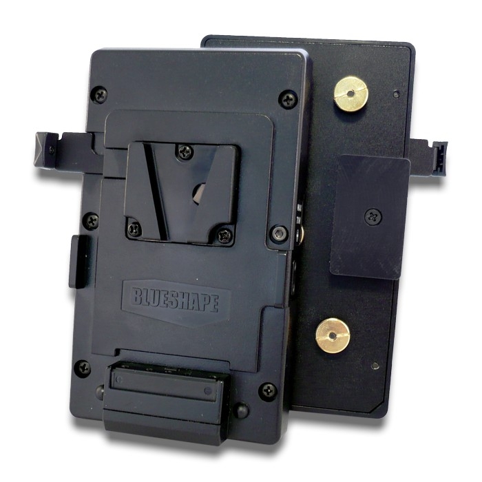 Blueshape V-Mount -> Gold-Mount Adapterplatte
