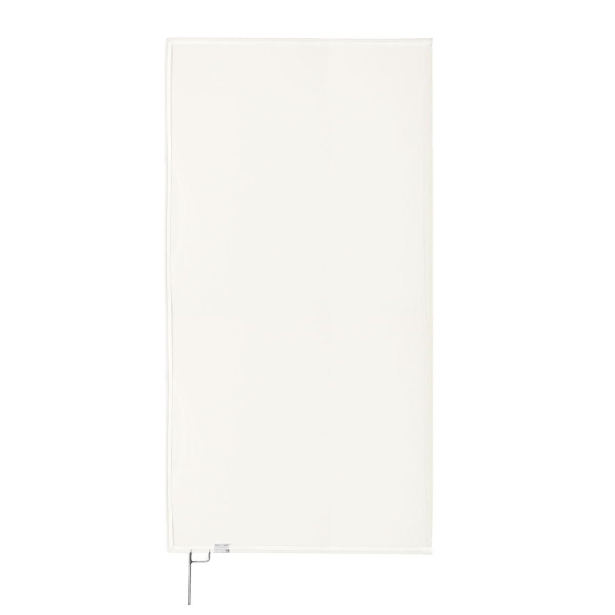 TRP Worldwide 24" x 60" (60cm x 152cm) Art. Silk Quarter White