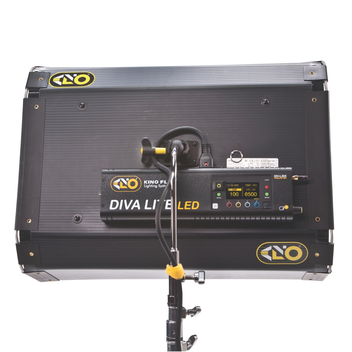 KinoFlo Diva-Lite LED 20 DMX Kit, (2-Unit) mit Flight Case 4