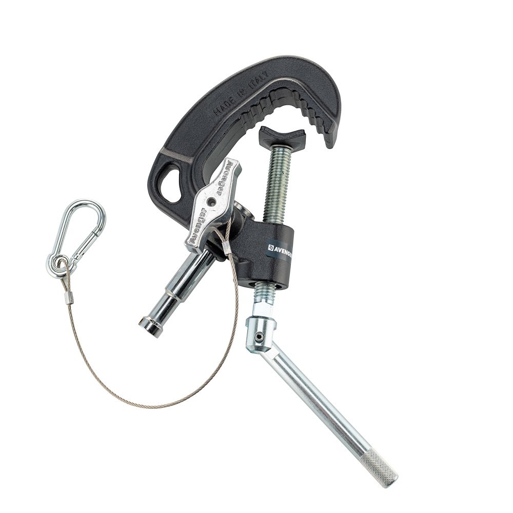Avenger C210 Baby-Rohrklemme mit 16mm Pin & Tommy Bar