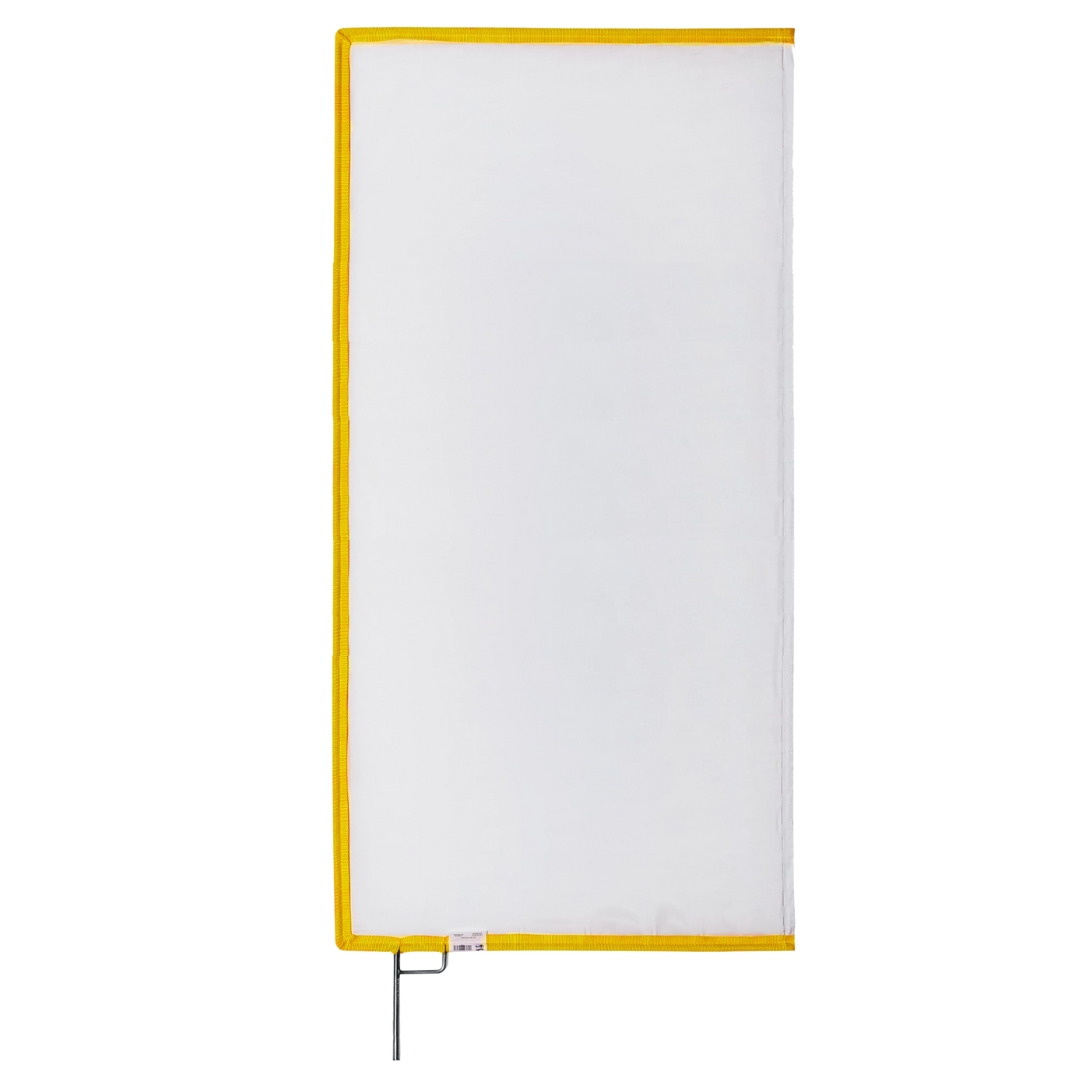 TRP Worldwide 24" x 60" (60cm x 152cm) Art. Silk White