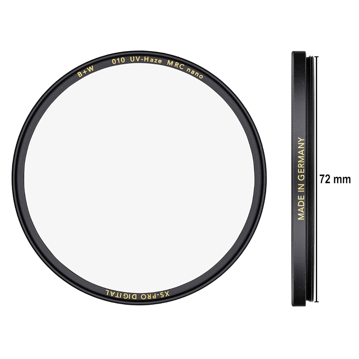 B+W UV-Haze- und Schutz-Filter (72mm)
