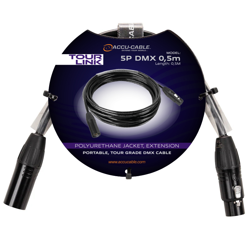 Accu-Cable Tour Link 5P DMX-Kabel 5pol.