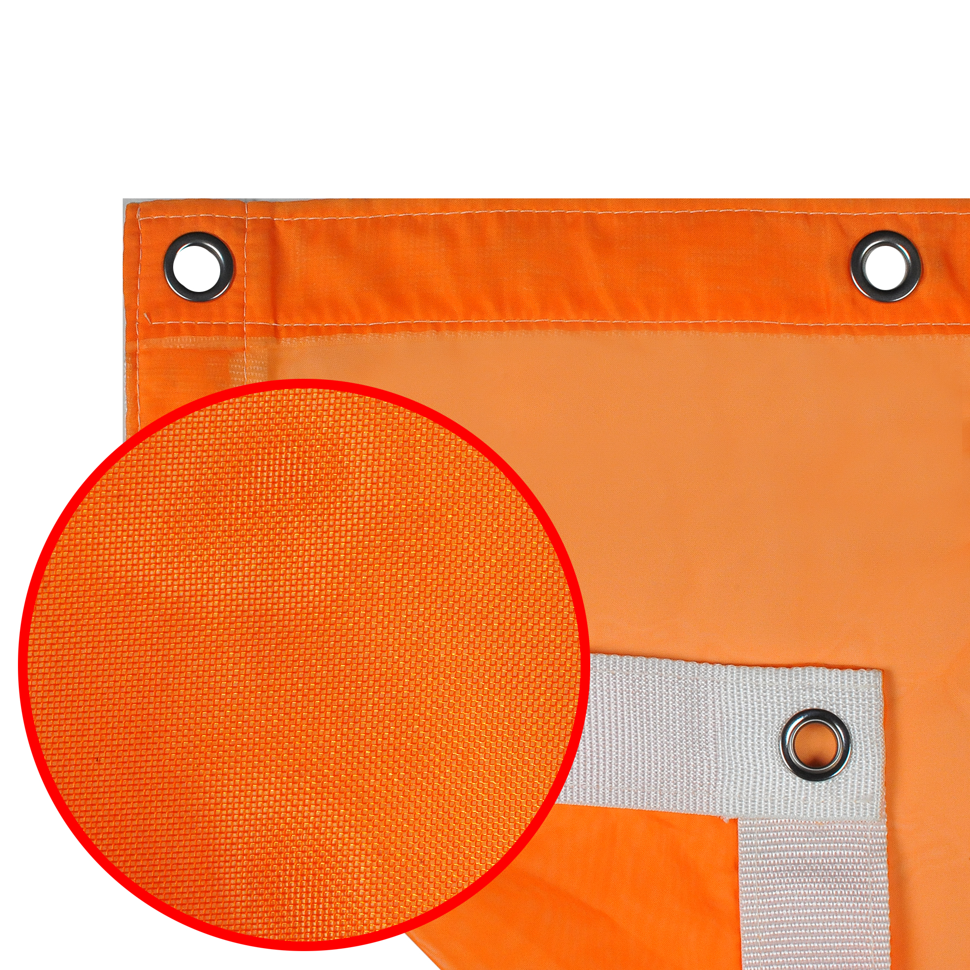 TRP Worldwide 20' x 20' Gelfab Orange Quarter Silk TRP Worldwide 20' x 20' Gelfab Orange Quarter Silk