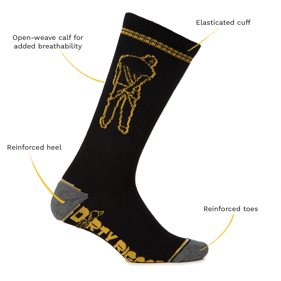 DirtyRigger Double-Thickness Work Socks 8