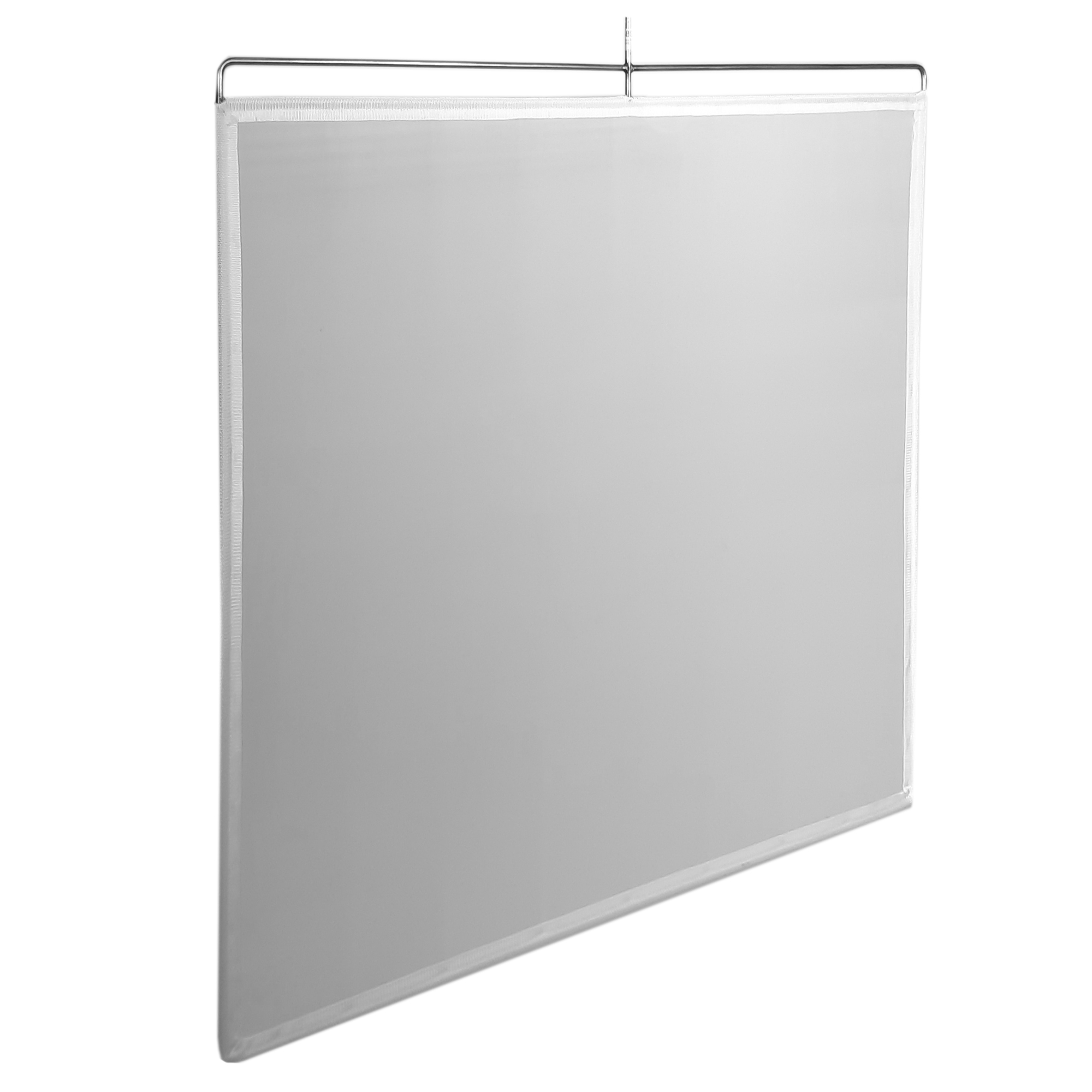 TRP 48" x 48" (122x122cm) China Silk White nahtlos