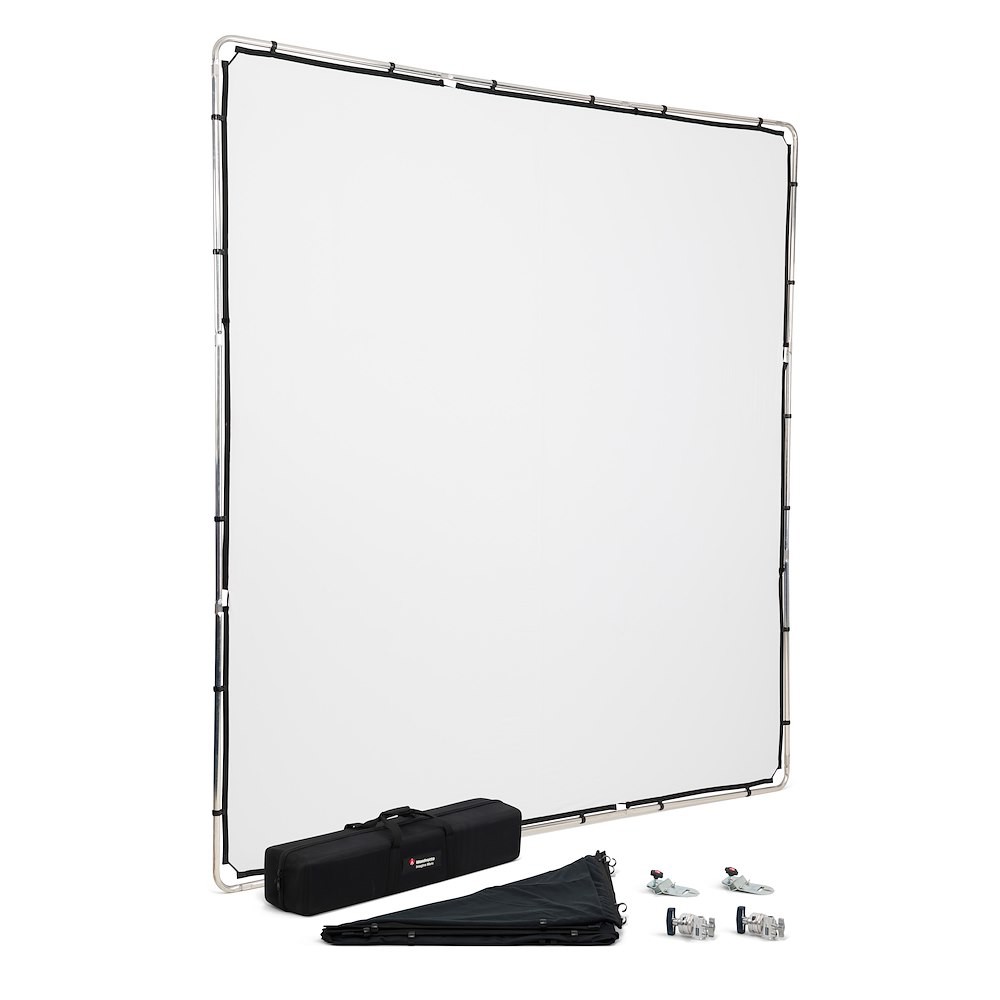 Manfrotto MLLC3301K Pro Scrim All-in-One-Kit Extra Large (2,9 x 2,9 m)