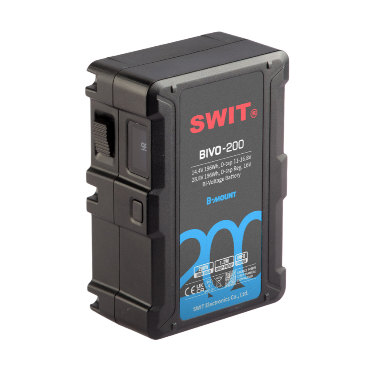 SWIT BIVO-200 196Wh Bi-voltage B-mount Battery Pack