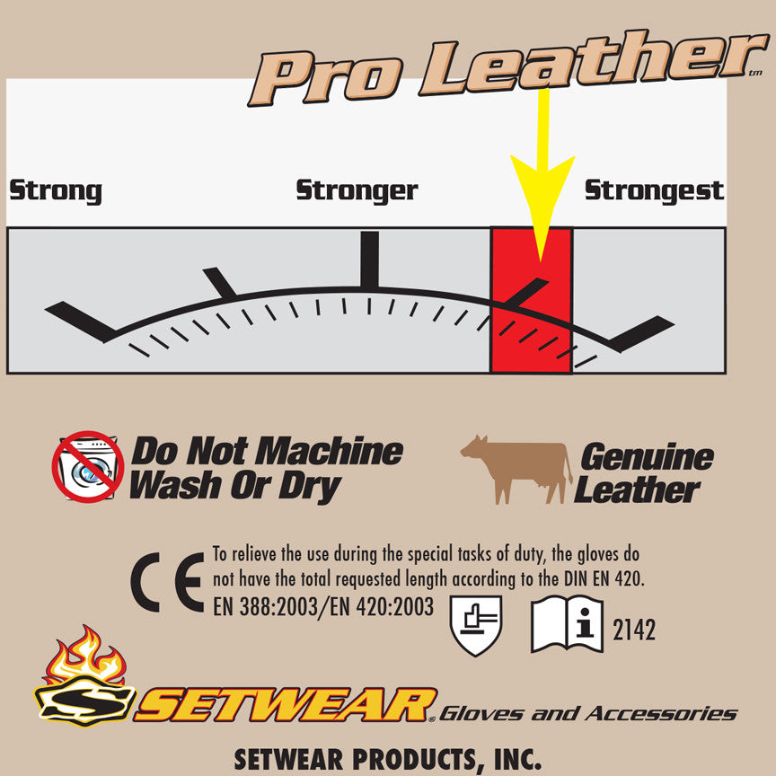 Setwear Handschuhe ProLeather (braun) 5