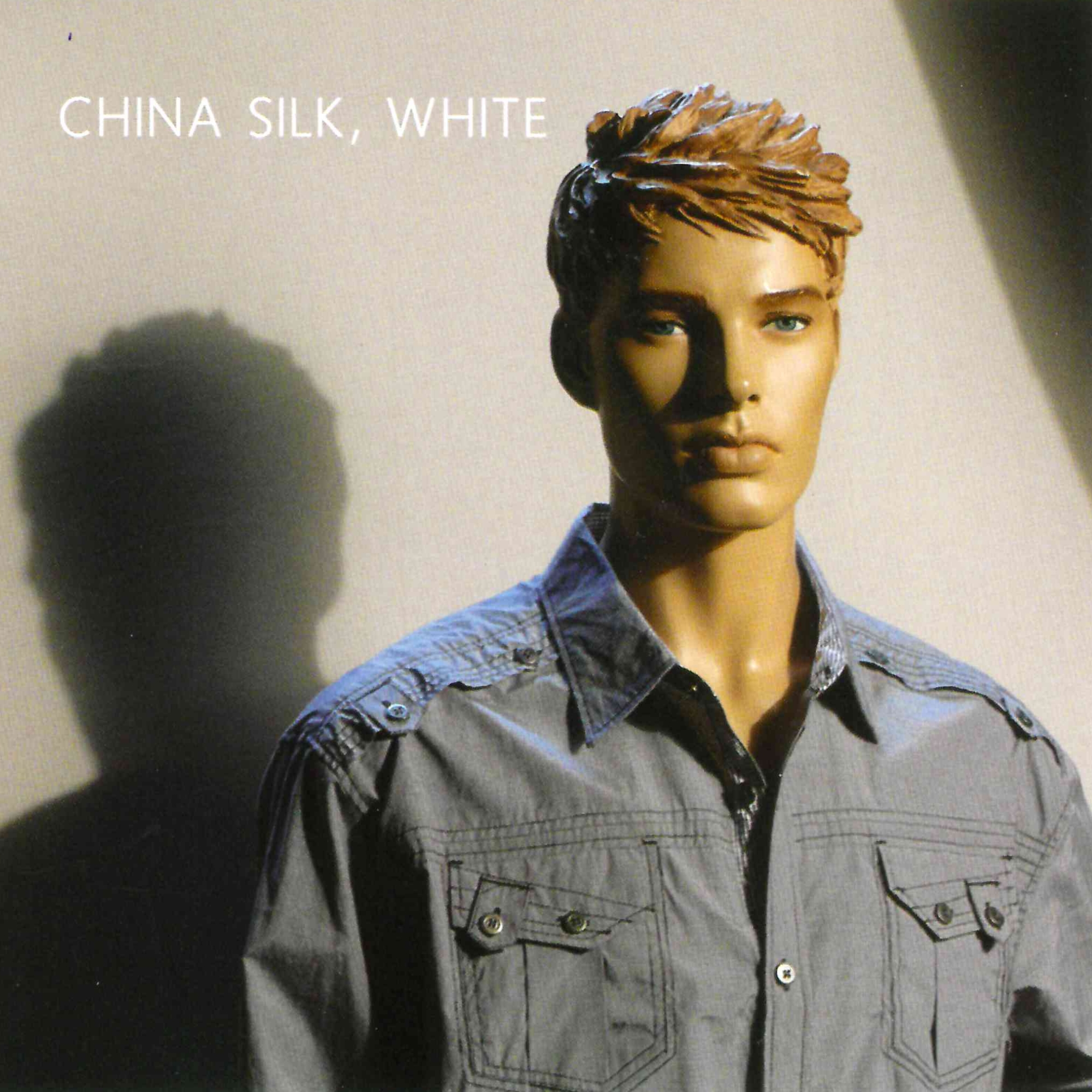 TRP Worldwide 48" x 48" (122 x 122cm) China Silk White (mit Naht!) 3