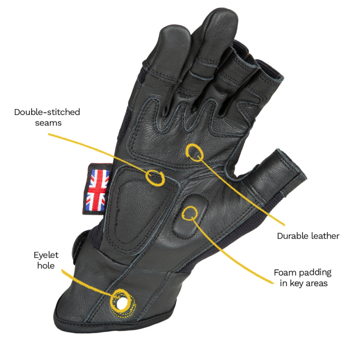 Dirty Rigger Leather Grip ™ 3.0 Glove – Framer 4