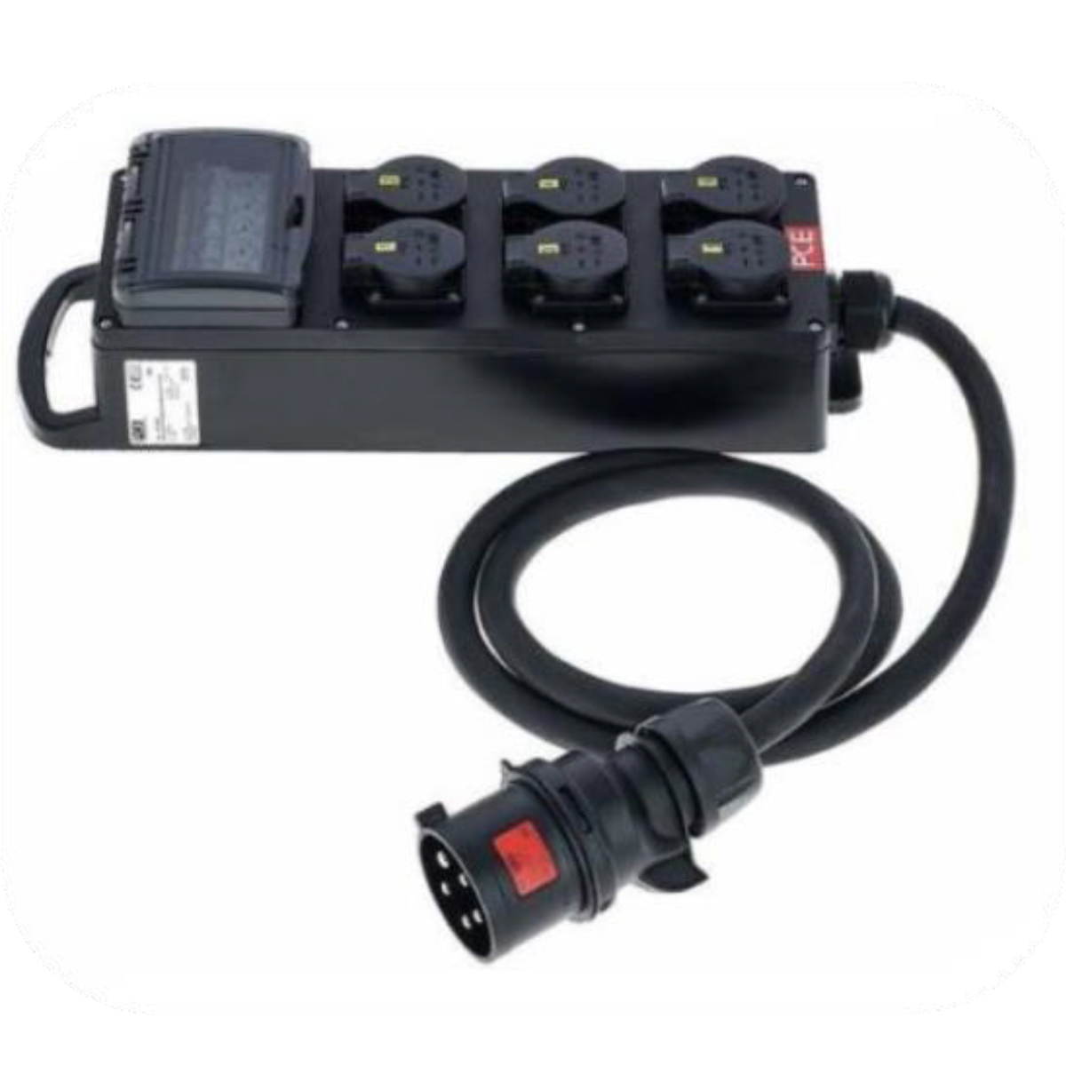 Pess Energy 6-fach Stromverteiler CEE32A Pess Energy 6-fach Stromverteiler CEE32A