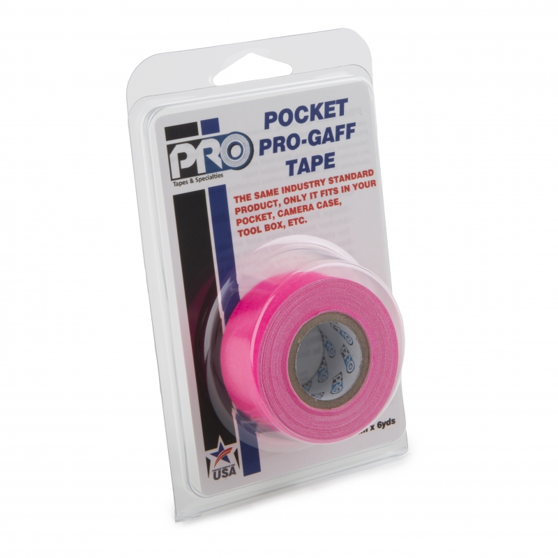 Pro Gaff™ Mini Gaffer Schwarzlichttape 24mm x 5.4 Meter 4