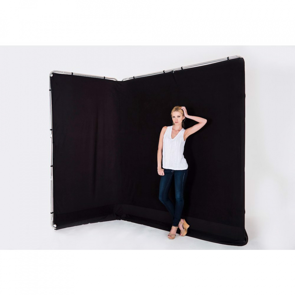 Lastolite LB7621 Panorama Hintergrund (Schwarz) 7