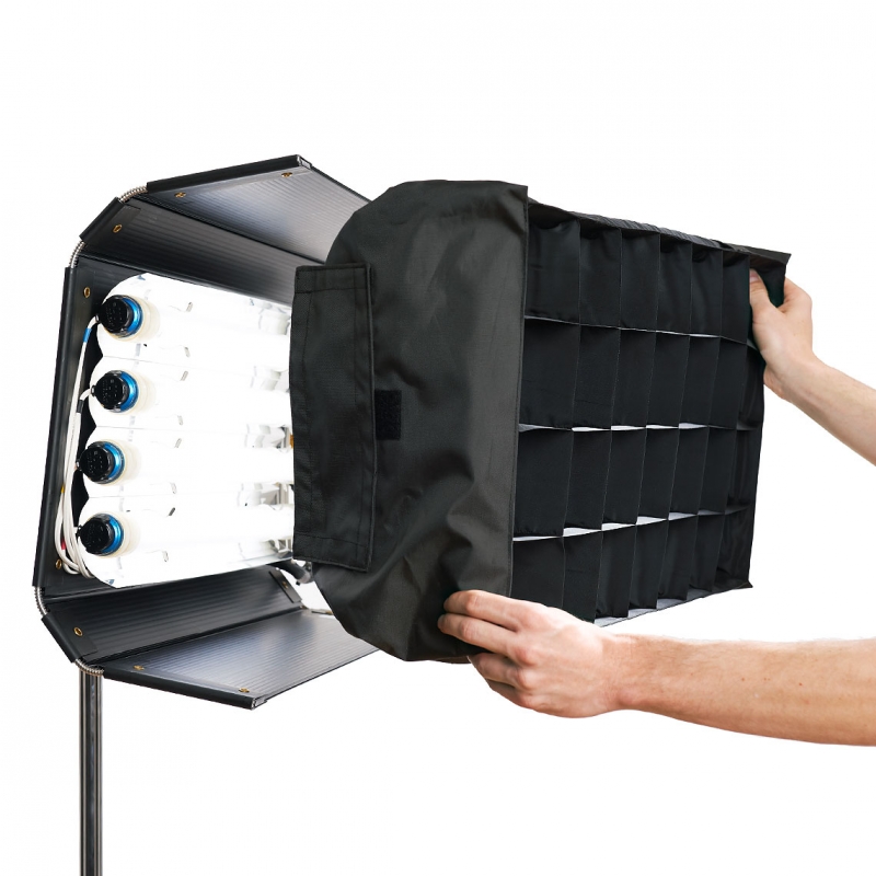 DoPchoice SNAPGRID® für Kino Flo 4Bank 4feet 50°